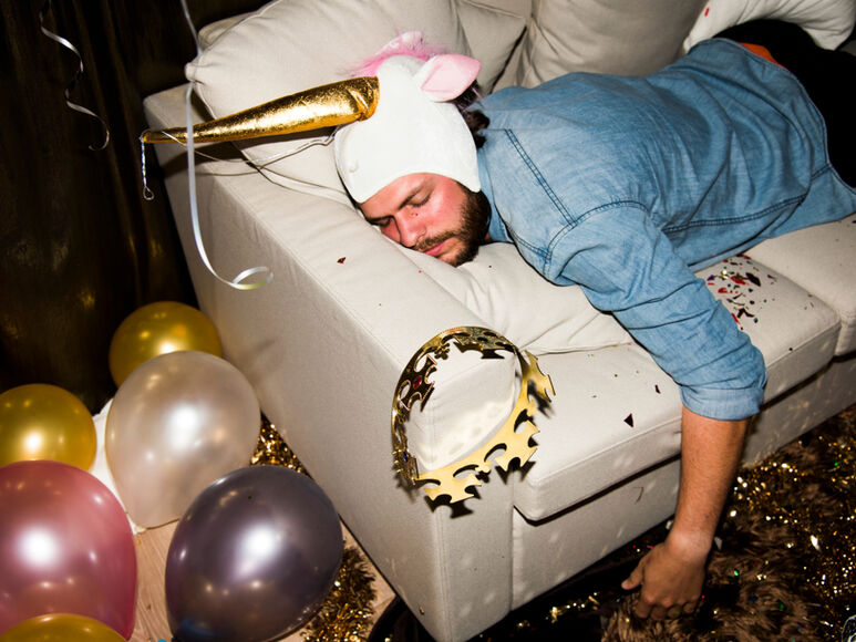 kater, feest, hangover