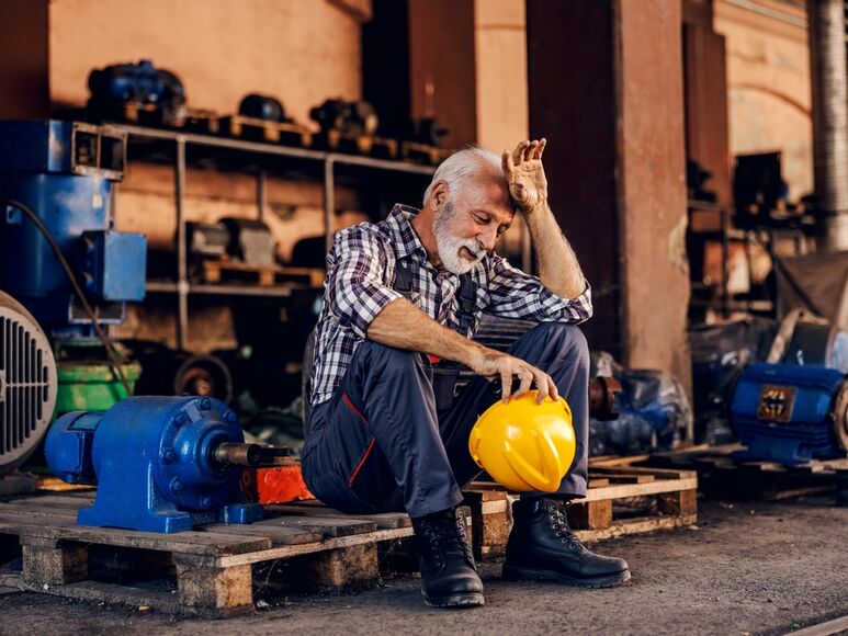 werknemer, arbeider, oud